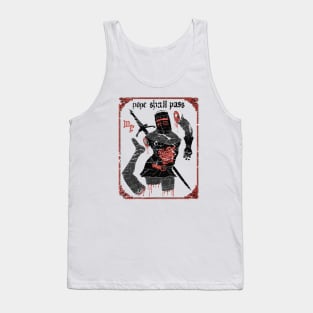 Tis But A Scratch Tank Top